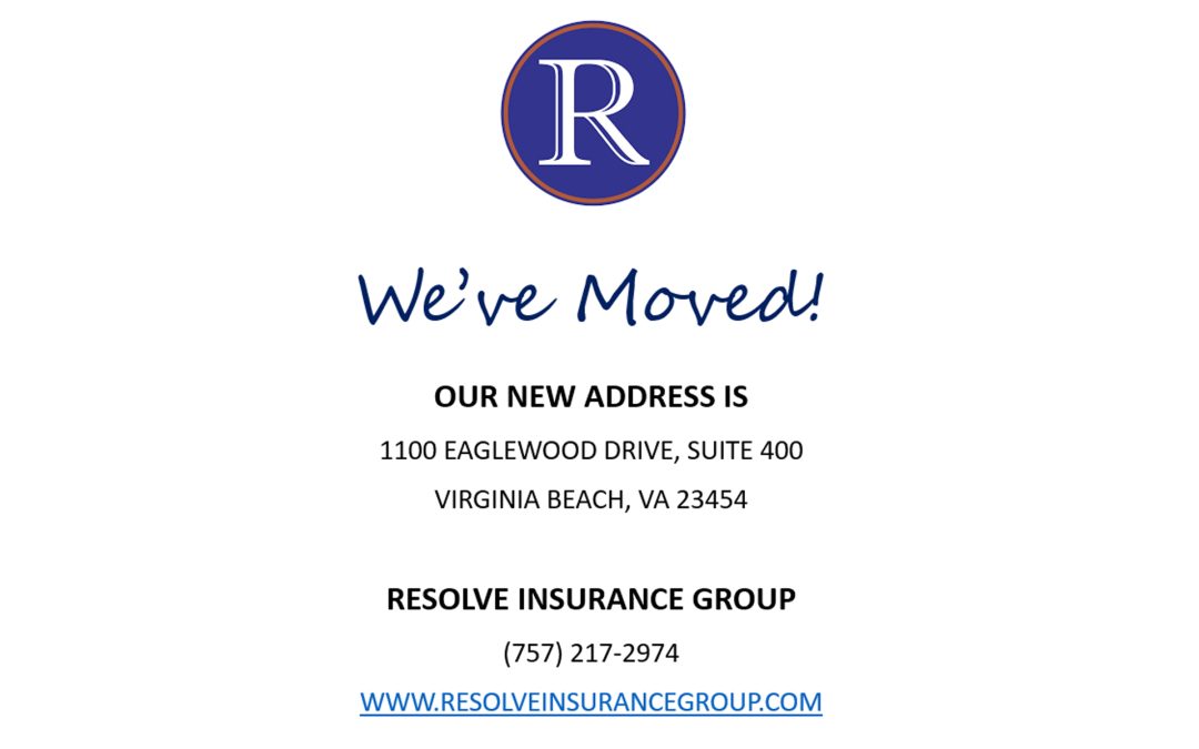 Resolve Insurance Group has moved!
